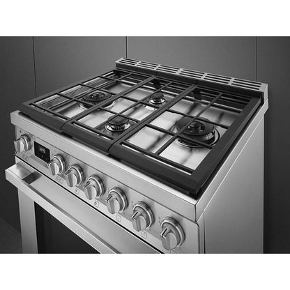 Smeg Dual Fuel Range 30" CPF30UGMX