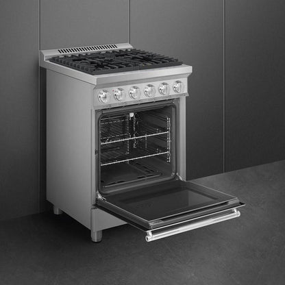 Smeg Gas Range 24" SPR24UGGX