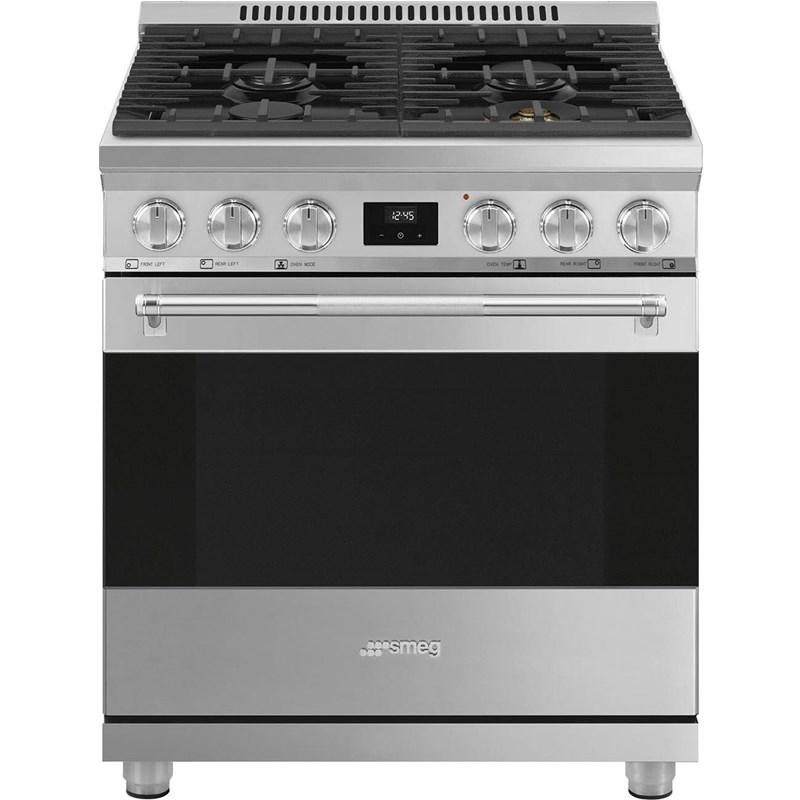 Smeg Gas Range 30" SPR30UGGX