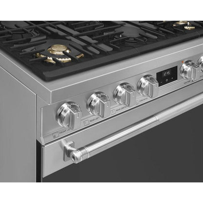 Smeg Gas Range 36" SPR36UGGX