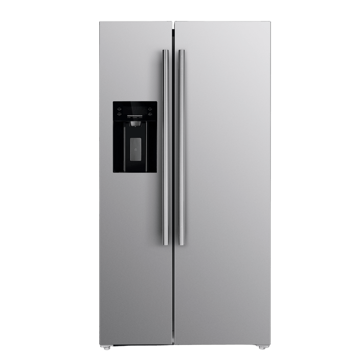 Forno Salerno 36″ Side by Side 20 Cu.Ft Stainless Steel Refrigerator FFRBI1844-36SB
