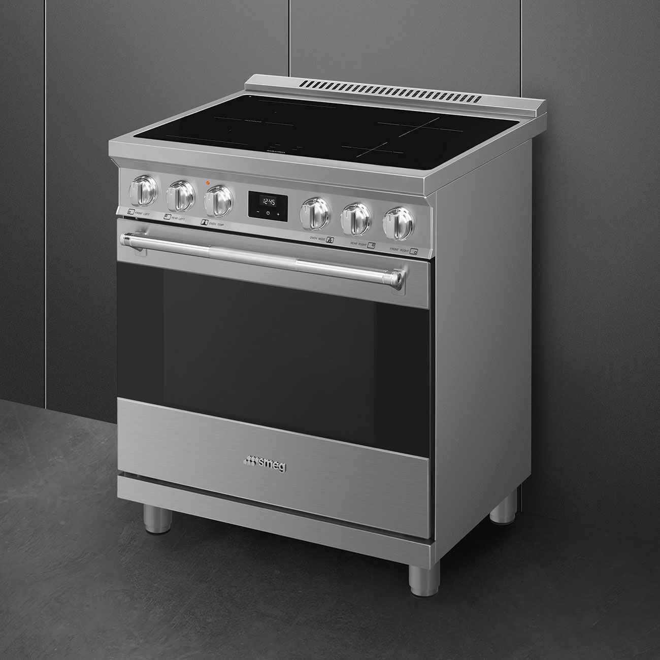 Smeg Electric Range 24" SPR24UIMX