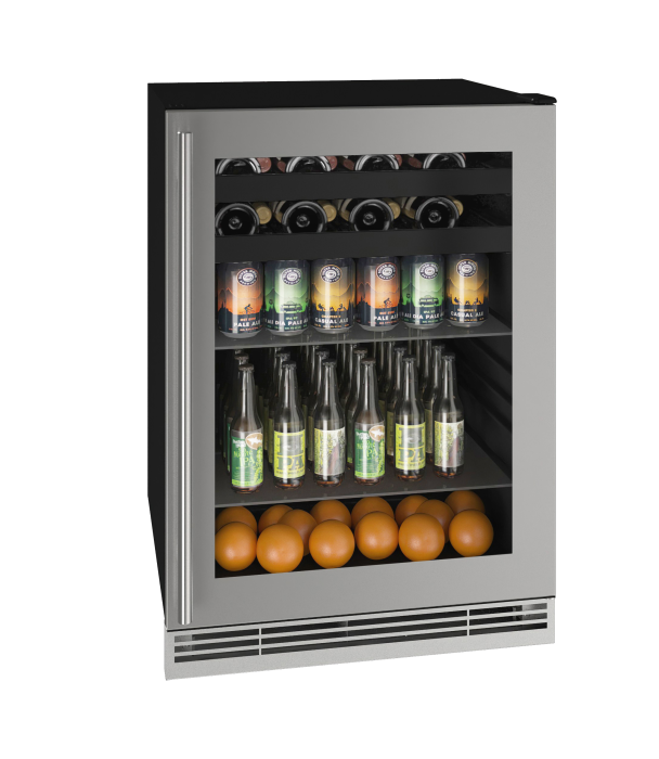 U-Line HBV124 24" Beverage Center Stainless UHBV124-SG01A