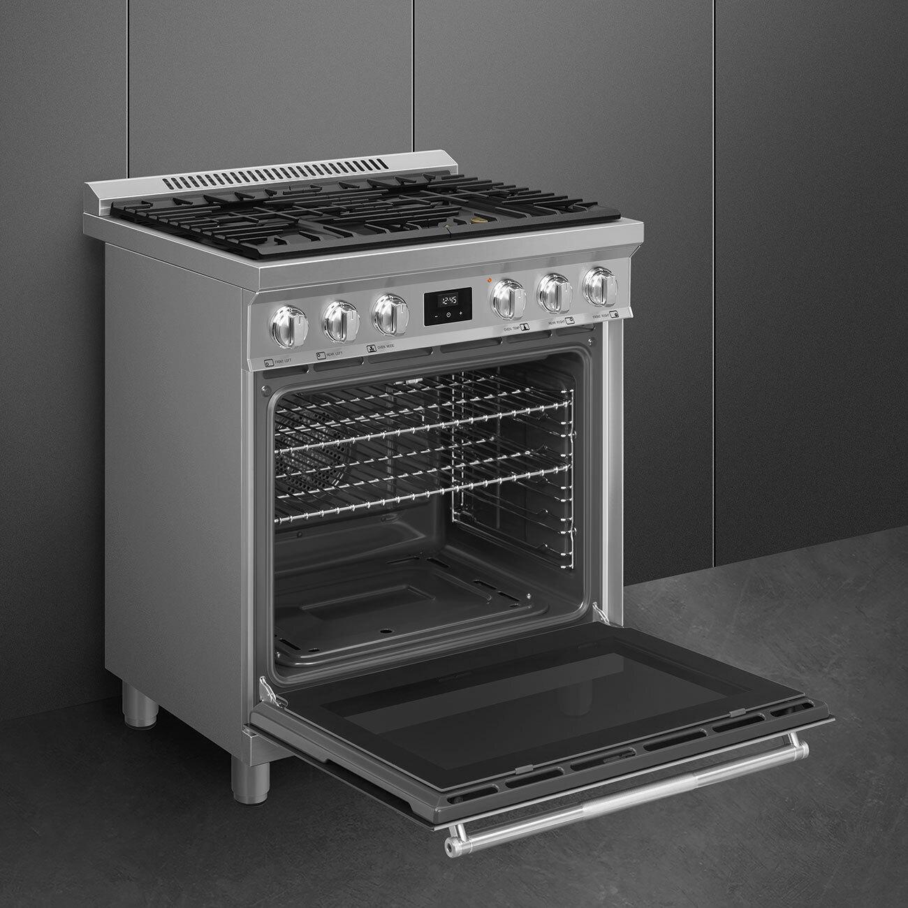 Smeg Gas Range 30" SPR30UGGX