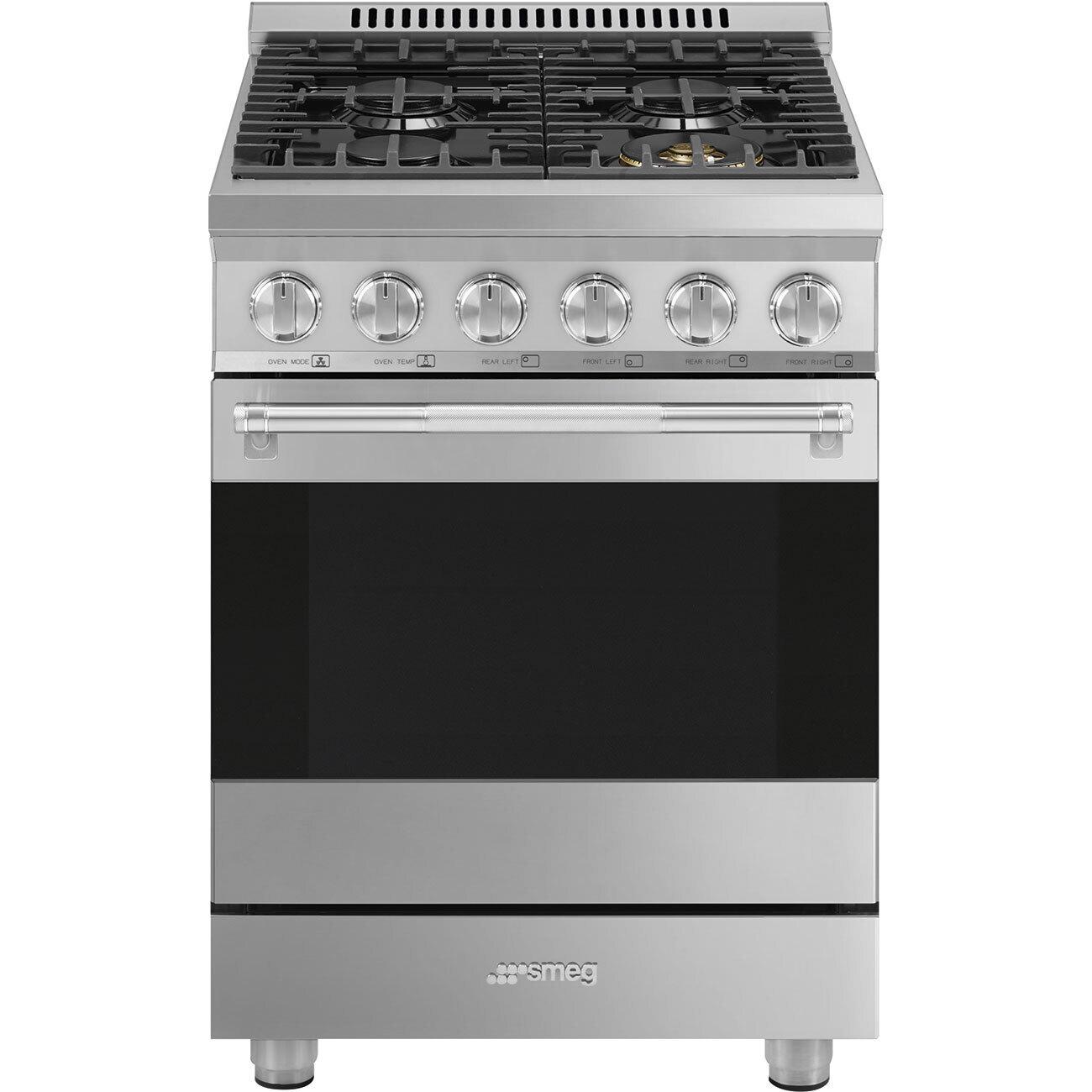 Smeg Gas Range 24" SPR24UGGX