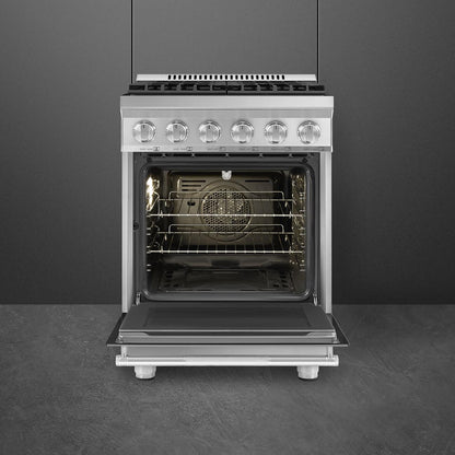 Smeg Gas Range 24" SPR24UGGX