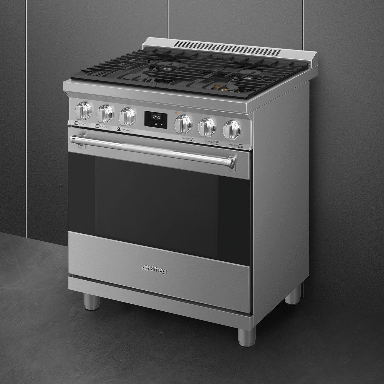 Smeg Gas Range 30" SPR30UGGX