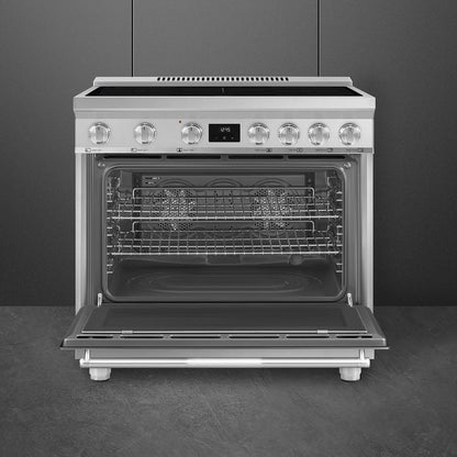 Smeg Electric Range 36" SPR36UIMX