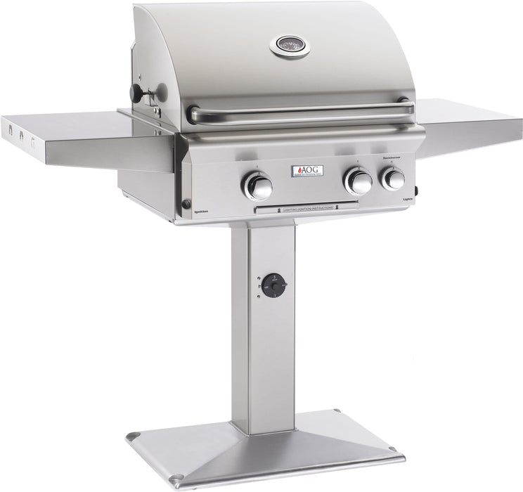 AOG American Outdoor Grill L Series 24" Post Mount with Base Grill 24NPL