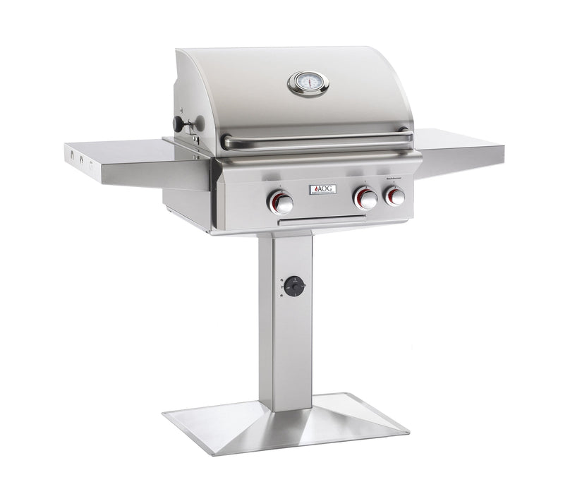 AOG American Outdoor Grill T Series 24" Post Mount with Base Grill 24NPT
